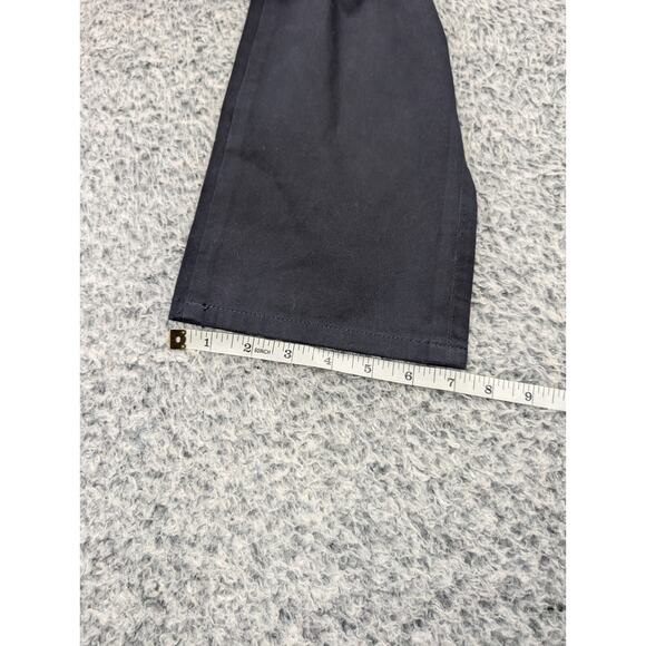 Adriano Goldschmied Pants Mens 30x30 Black Minimal Straight Slim Chino Preppy - Picture 9 of 10